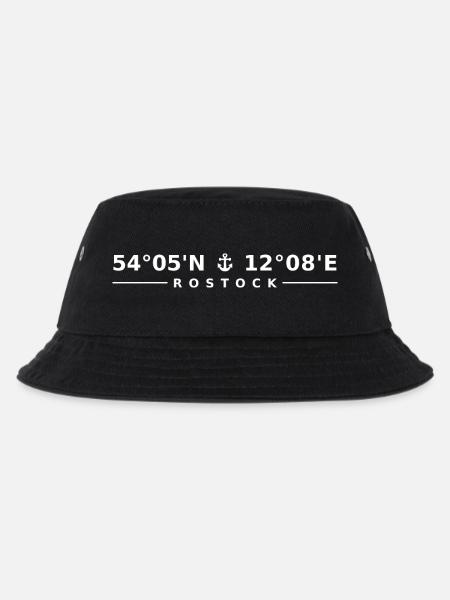 Rostock - Kinder Bucket Hat - Schwarz