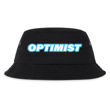 OPTIMISTE - Bob Enfant - noir - Devant