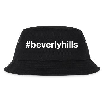 BEVERLY HILLS Hashtag - Kinder Bucket Hat - Schwarz - Vorne