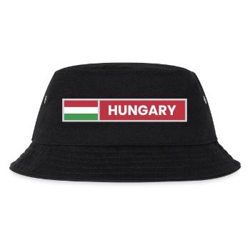 Hungary National Flag - Kids’ Bucket Hat - black - Front