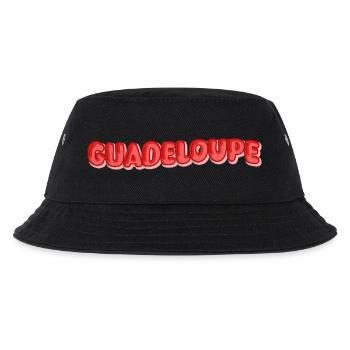 Guadeloupe als Urlaub - Kinder Bucket Hat - Schwarz - Vorne