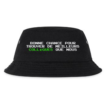 Man Humor Co-worker Departure Gift - Kids’ Bucket Hat - black - Front