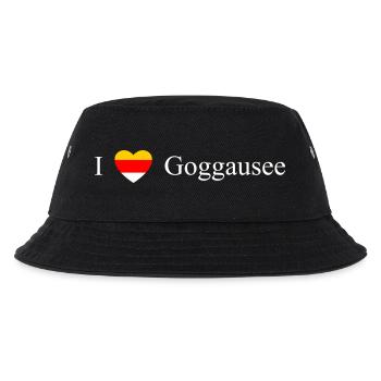 Carinthie Cœur Goggausee blanc - Bob Enfant - noir - Devant
