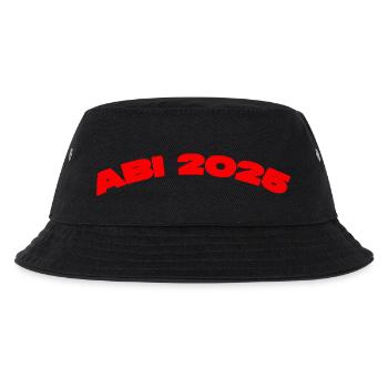 ABI 2025 – Wir lassen’s krachen! 🎉 - Kinder Bucket Hat - Schwarz - Vorne