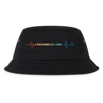 Retro Heartbeat, Soul Balance - Kids’ Bucket Hat - black - Front