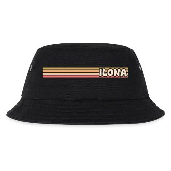 Ilona als Style - Kinder Bucket Hat - Schwarz - Vorne