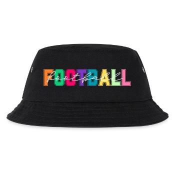 Football Colors - Football Lover Gift - Kids’ Bucket Hat - black - Front