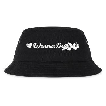 womens day - Kinder Bucket Hat - Schwarz - Vorne