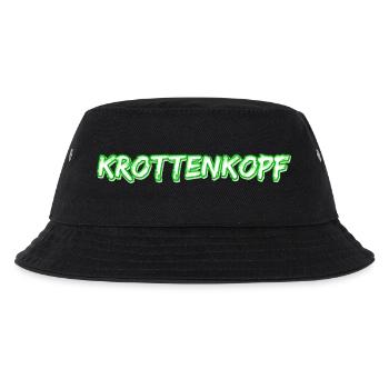 Trekking Krottenkopf - Kids’ Bucket Hat - black - Front