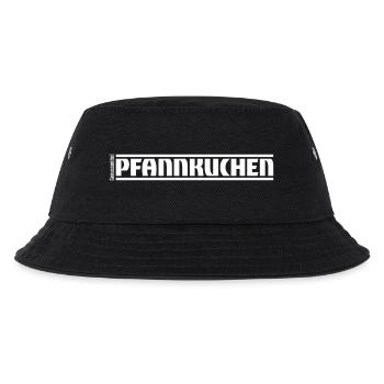 „Genussmittel“ Serie | Pfannkuchen - Kinder Bucket Hat - Schwarz - Vorne