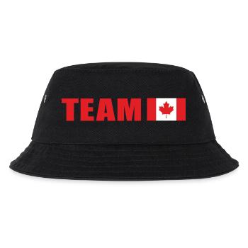 Support Team Canada - Kids’ Bucket Hat - black - Front