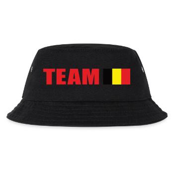 Support Team Belgium - Kids’ Bucket Hat - black - Front