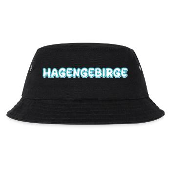 Trekking Hagen Mountains - Kids’ Bucket Hat - black - Front