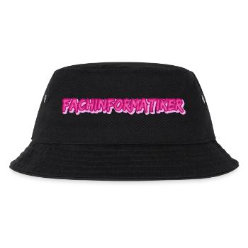 Job Fachinformatiker - Kinder Bucket Hat - Schwarz - Vorne