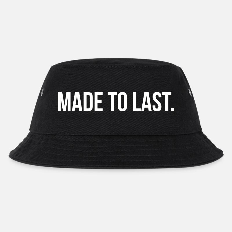 MADE TO LAST. | Greyline Official - Kinder Bucket Hat - Schwarz