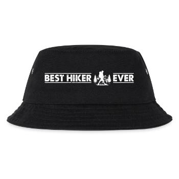 Best Hiker ever - Mountain Hiking Adventure Hiking - Kinder Bucket Hat - Schwarz - Vorne