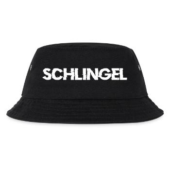 Schlingel - Kinder Bucket Hat - Schwarz - Vorne
