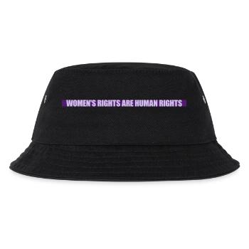 womens rights Feminist Zitat - Kinder Bucket Hat - Schwarz - Vorne