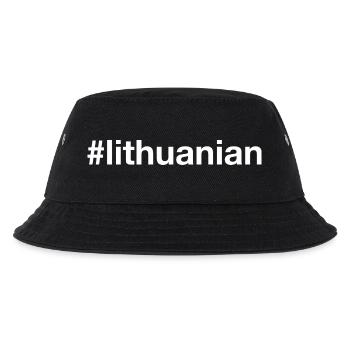 LITUANIE Lituanie Hashtag - Bob Enfant - noir - Devant
