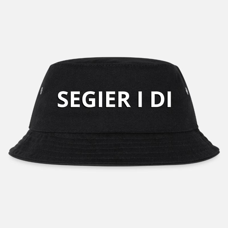 Segier I Di - Kinder Bucket Hat - Schwarz