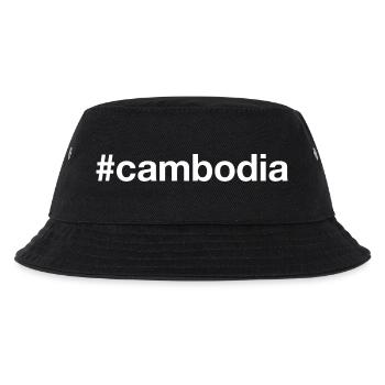 CAMBODIA Kambodscha Hashtag - Kids’ Bucket Hat - black - Front