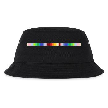 Sign colorful - Kinder Bucket Hat - Schwarz - Vorne