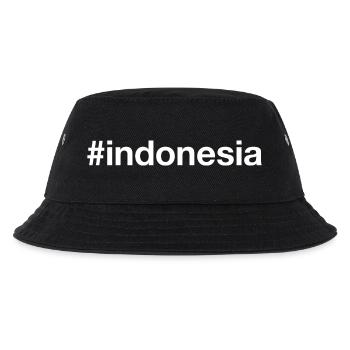 INDONESIE Indonésie Indonésien Hashtag - Bob Enfant - noir - Devant