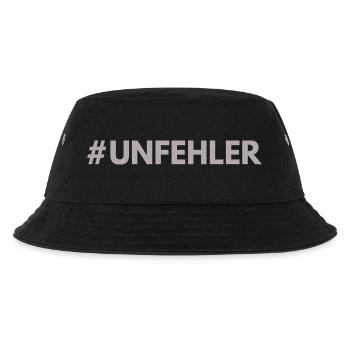 #Unfehler - Kinder Bucket Hat - Schwarz - Vorne