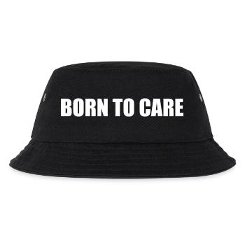 Born to Care - Kids’ Bucket Hat - black - Front