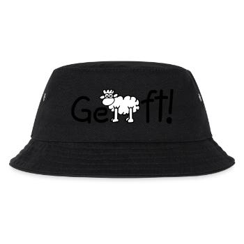 Geschafft! Abschluss - Kinder Bucket Hat - Schwarz - Vorne