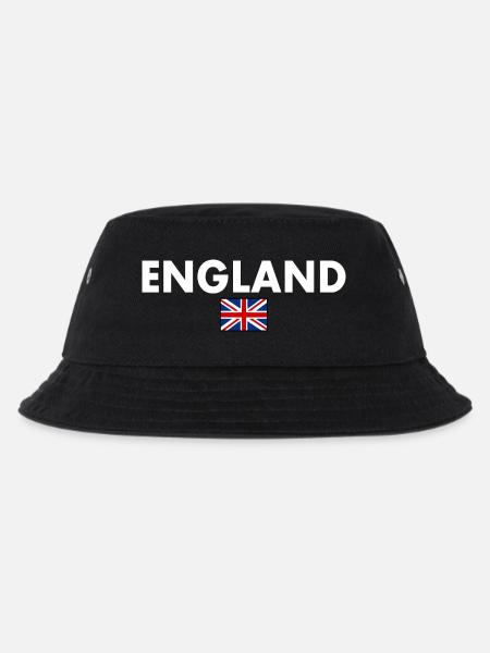 England - Kids’ Bucket Hat - black
