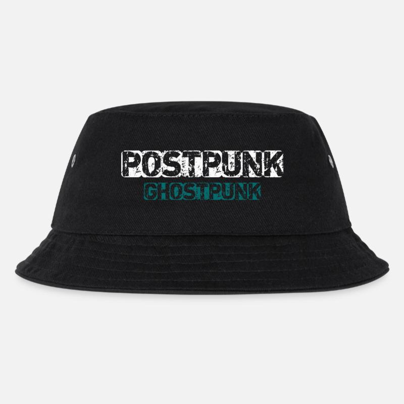 Postpunk Ghostpunk - Kids’ Bucket Hat - black