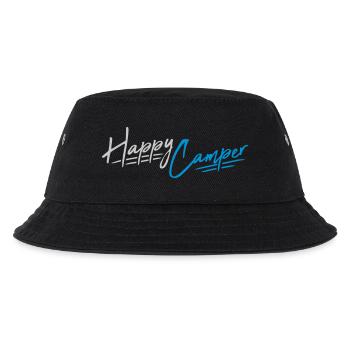Happy Camper Camping Design - Kids’ Bucket Hat - black - Front