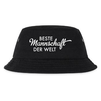 Beste Mannschaft der Welt - Kinder Bucket Hat - Schwarz - Vorne