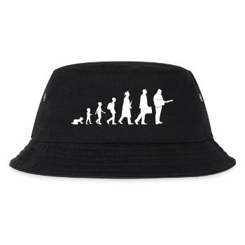 Vom Kind zum Gitarristen - Kinder Bucket Hat - Schwarz - Vorne