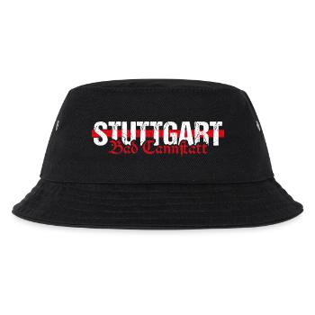 Stuttgart Bad Cannstatt altdeutsch - Kinder Bucket Hat - Schwarz - Vorne