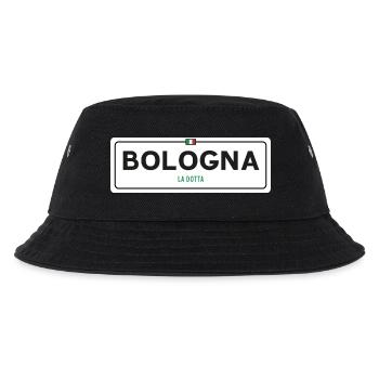 Ortsschild Bologna - Kinder Bucket Hat - Schwarz - Vorne