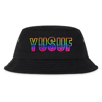 Yusuf RS Arc-en-ciel - Bob Enfant - noir - Devant