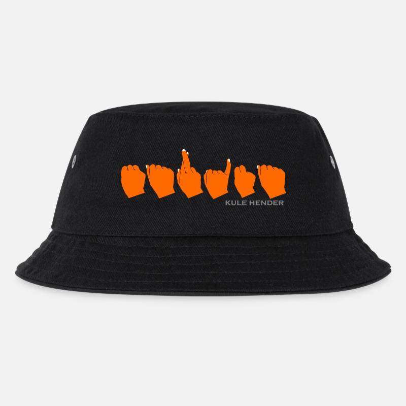 Marina (orange avec ongles blancs) - Bob Enfant - noir
