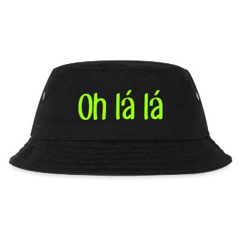 Oh lá lá - Dicton cool - Citation cool - Bob Enfant - noir - Devant