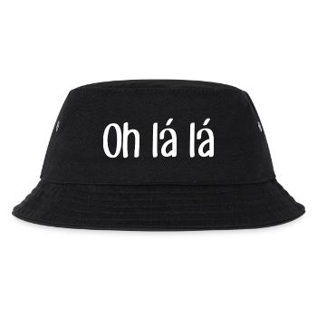 Oh lá lá - Dicton cool - Citation cool - Bob Enfant - noir - Devant