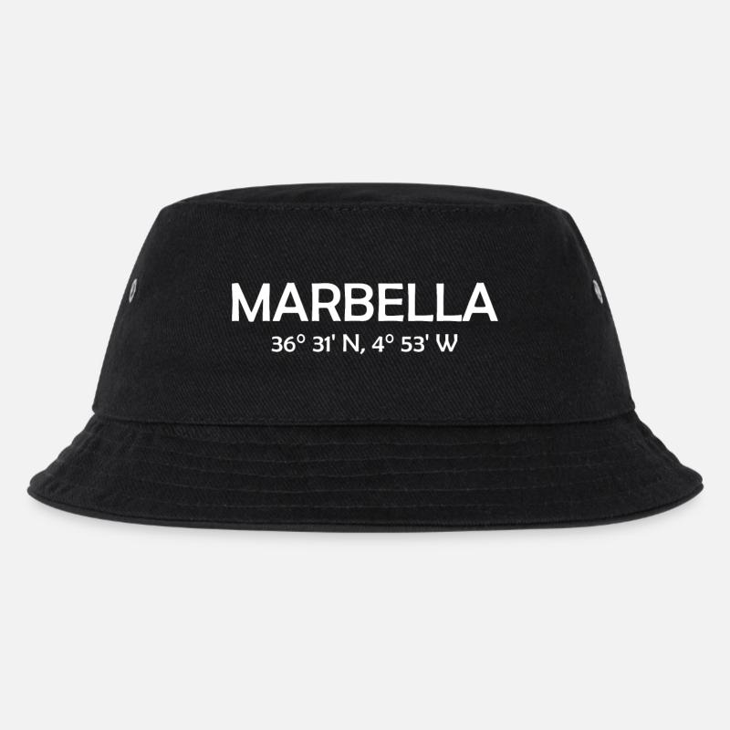 Marbella Coordonnées España Espagne Espagnol - Bob Enfant - noir