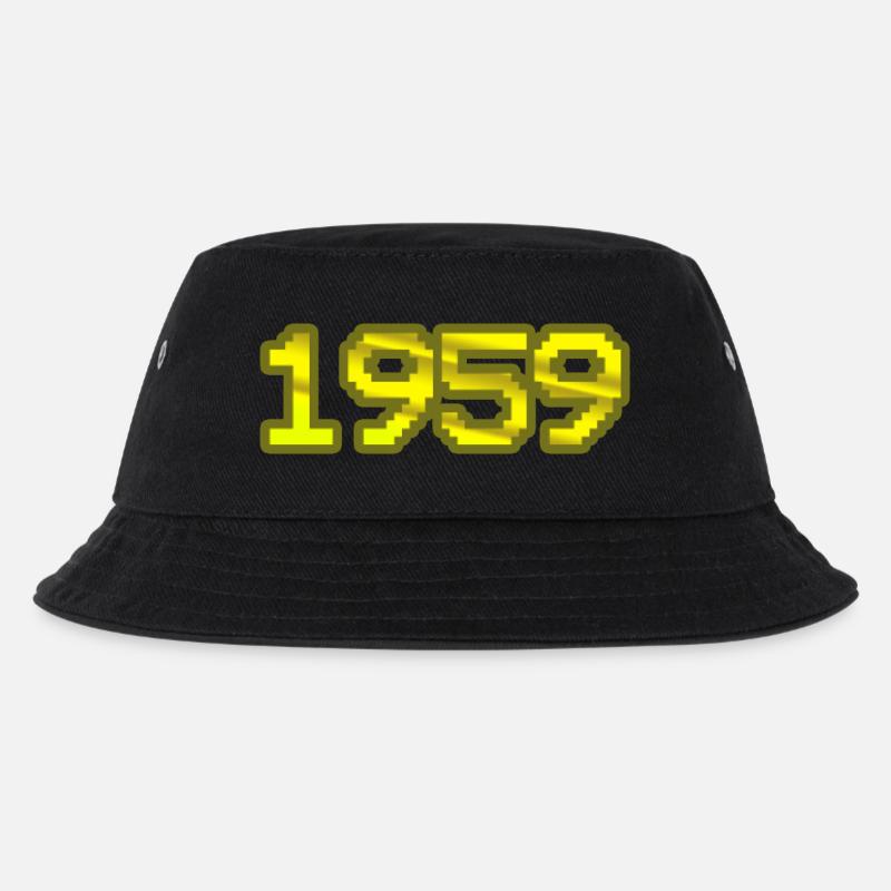 1959 - Kinder Bucket Hat - Schwarz