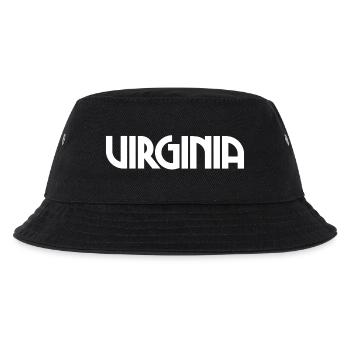 Virginia - Richmond - USA United States of America - Kinder Bucket Hat - Schwarz - Vorne