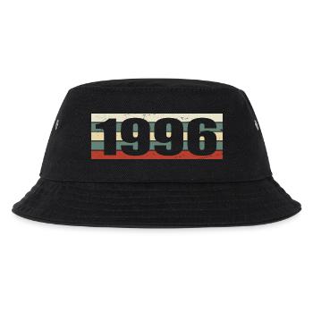 1996 Jahrgang 1996 Geschenk 1996 Geburtstag 1996 - Kinder Bucket Hat - Schwarz - Vorne
