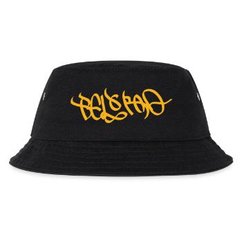 Belgrade Street Art Golden - Kids’ Bucket Hat - black - Front