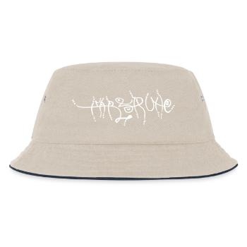 Idée de cadeau et souvenir pour le graffiti de Karlsruhe - Bob Enfant - blanc cassé/bleu marine - Devant