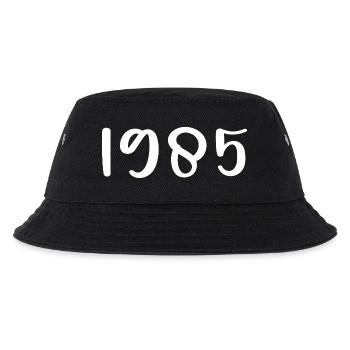 1985 Geburtstag 1985 - Kinder Bucket Hat - Schwarz - Vorne