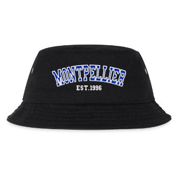 Montpellier gegründet 1996 - Kinder Bucket Hat - Schwarz - Vorne