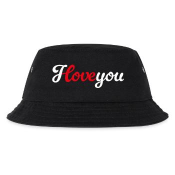 I love you Love Marry Couple Marriage Proposal - Kids’ Bucket Hat - black - Front